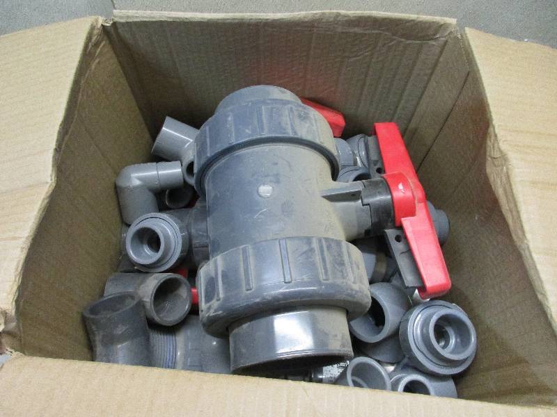 Plastic fitting and valves