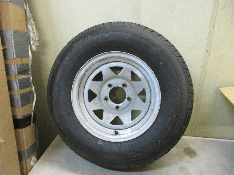 Trailer spare tire