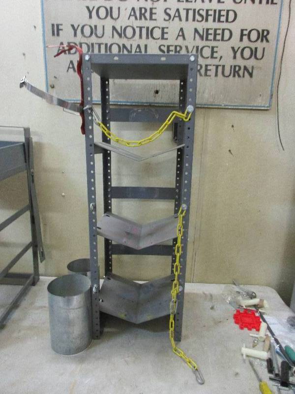 Cylinder storage rack