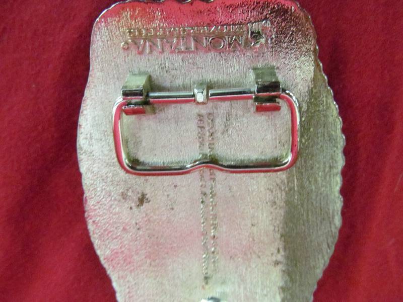 lot 2 image: PBR belt buckle