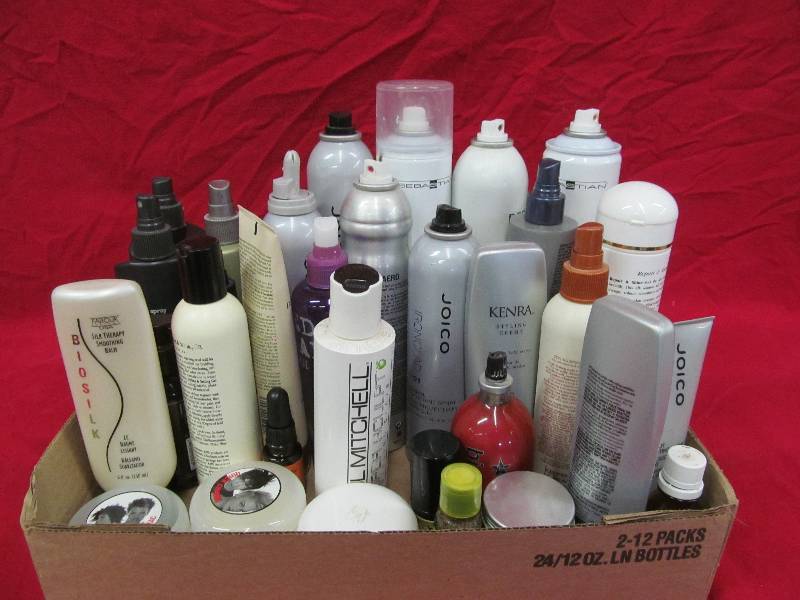 lot 73 image: hair care products