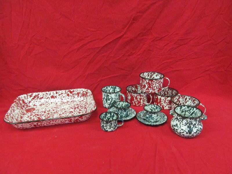 lot 81 image: enamel ware