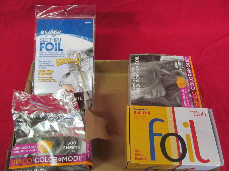 lot 102 image: hair salon foil