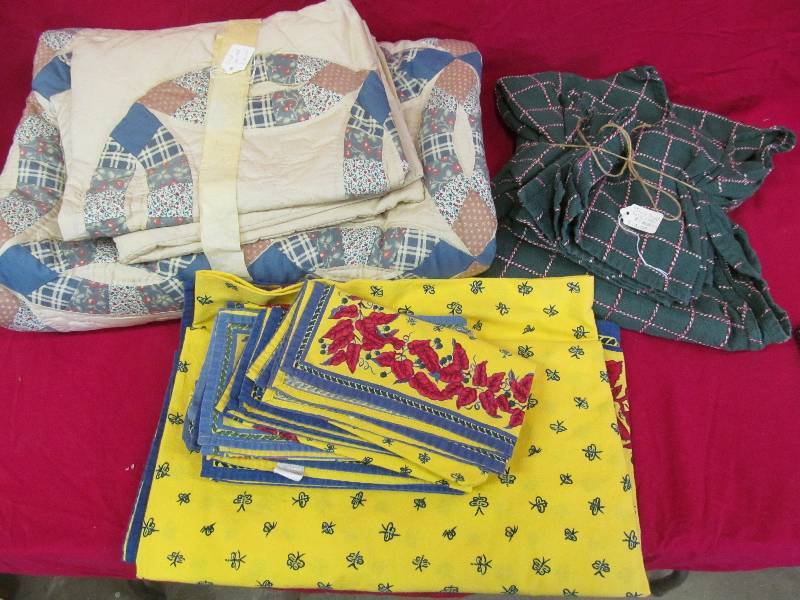 lot 151 image: bedspread