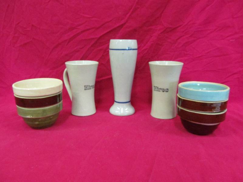 lot 152 image: stoneware  bowls