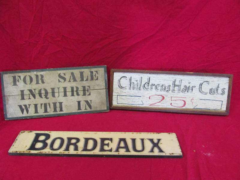 lot 210 image: Signs