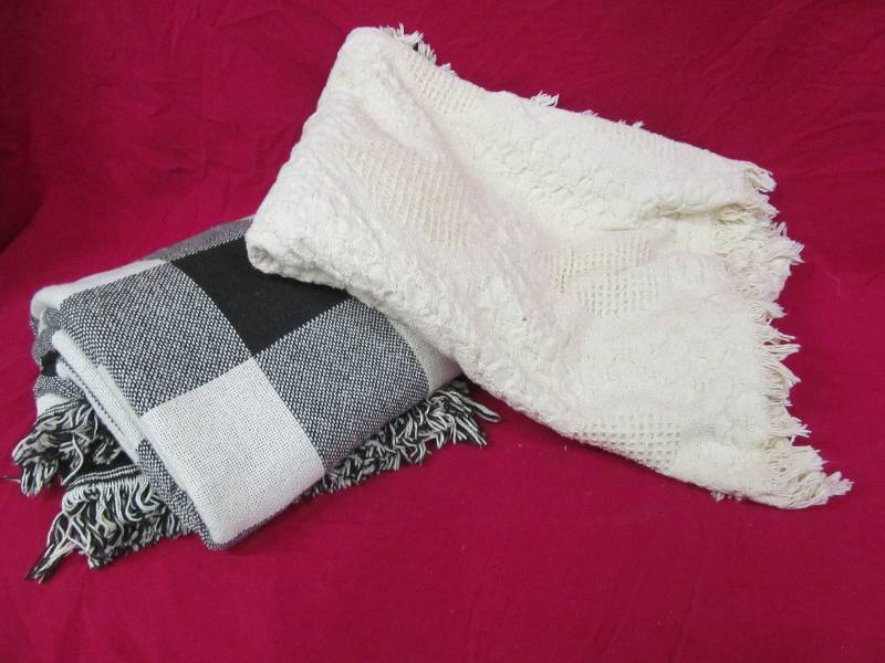 lot 308 image: Couch Throws