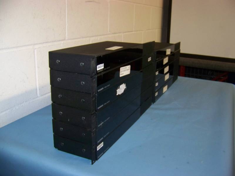 lot 89 image: (11) Tandberg, Video Switches