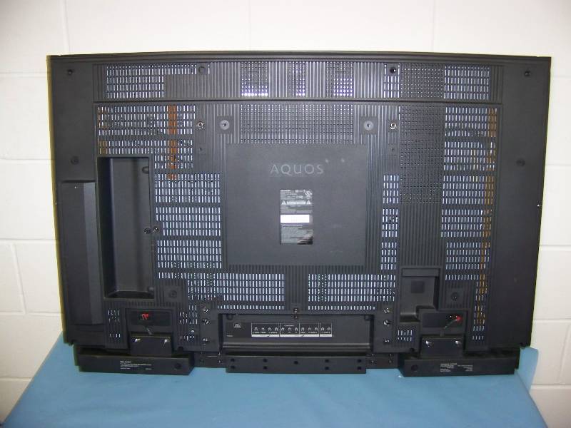 lot 1 image: 46, Sharp, LCD HDTV with Remote Control