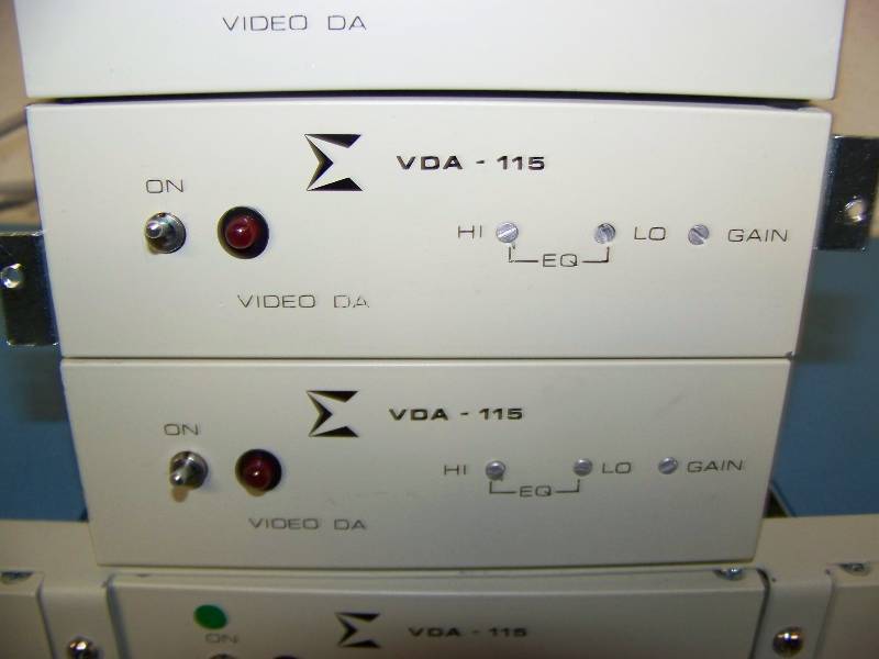 lot 105 image: (9) Sigma Electronics, Video Distribution Amplifiers