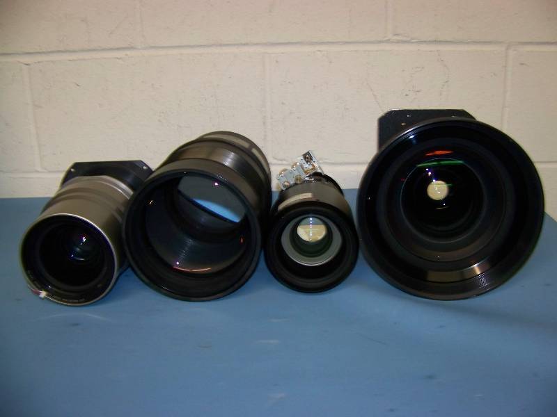 lot 75 image: (4) Projector Lenses