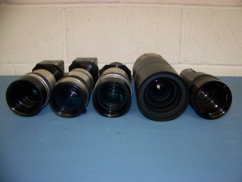 lot 76 image: (5) Projector Lenses