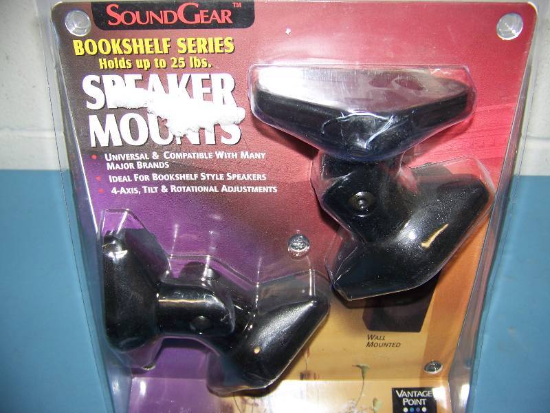 lot 80 image: Speaker Mounts  Speaker Wall Brackets - BRAND NEW in original packaging