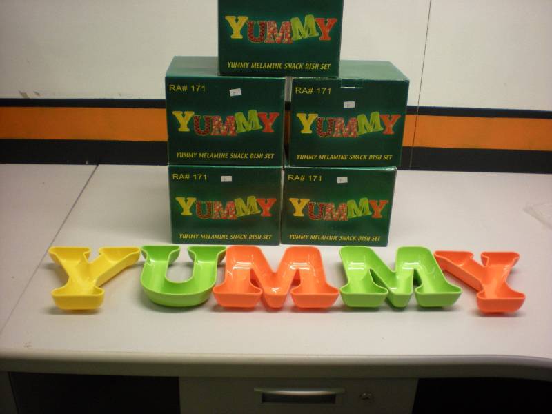 DISHES THAT SPELL YUMMY