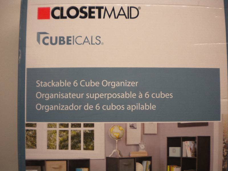 CLOSETMAID ORGANIZER 6 CUBE