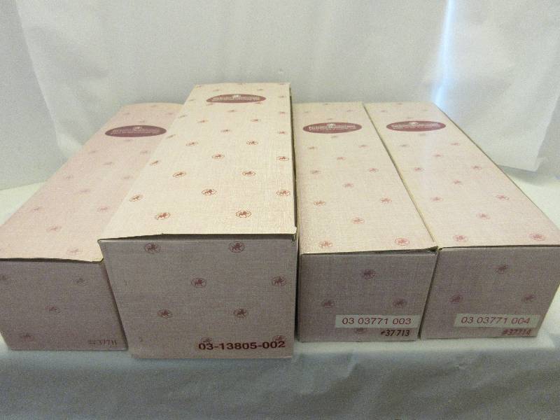 4 Ashton Drake Native American Dolls in Boxes with COAs