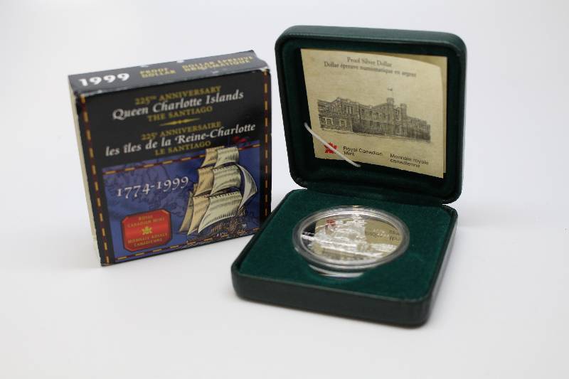 1999 Canadian 225th anniversary of Queens Chalotte Island Proof Coin