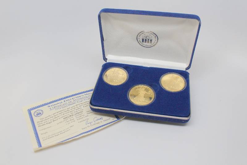 1933 Gold Double Eagle Tribute Proof Set 24kt clad