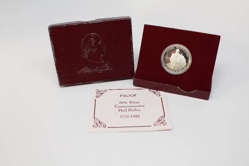 George Washington Commemorative Half Dollar Proof 90% Silver