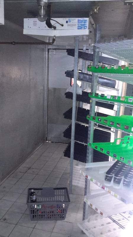 LARKIN  WalkinReach in Refrigerator system..  This was in working order when the store was closed down.
