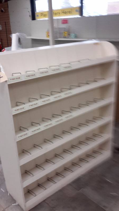 Small paper back book display