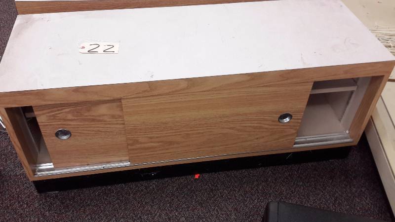 3, lower stature sliding door cabinets..