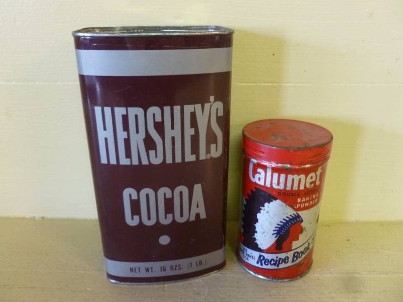 lot 57 image: Vintage Metal Containers
