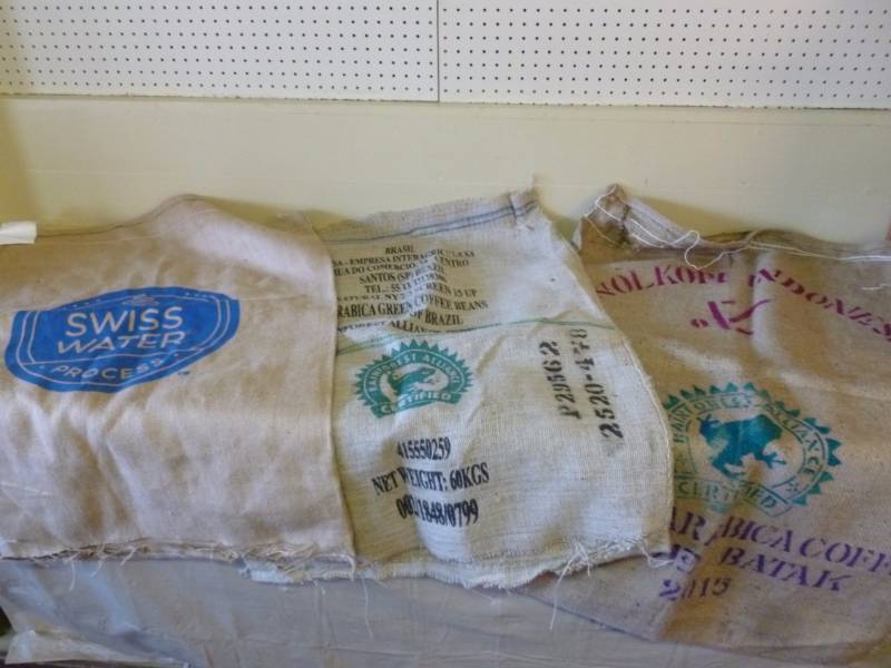 lot 68 image: Burlap Sacks