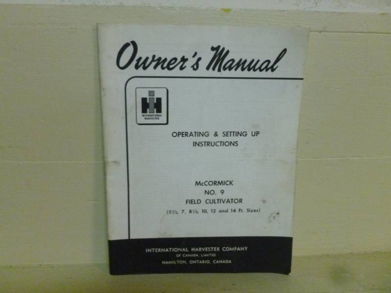 lot 232 image: Vintage Manual