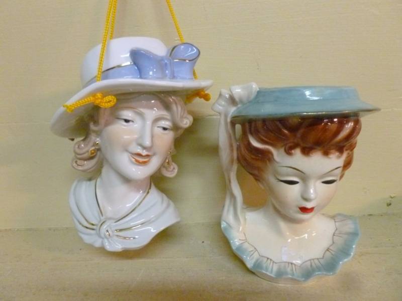 lot 241 image: Vintage Head Vase