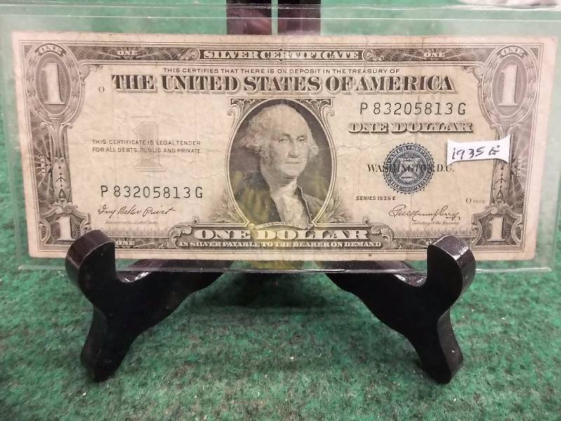 US $1 Silver Certificate Series 1935 E