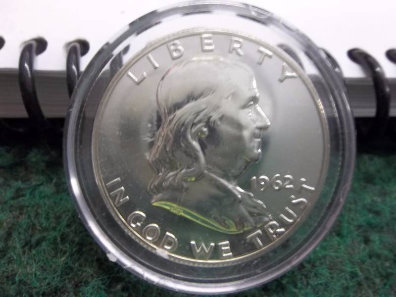 1962 Franklin Half Dollar Proof