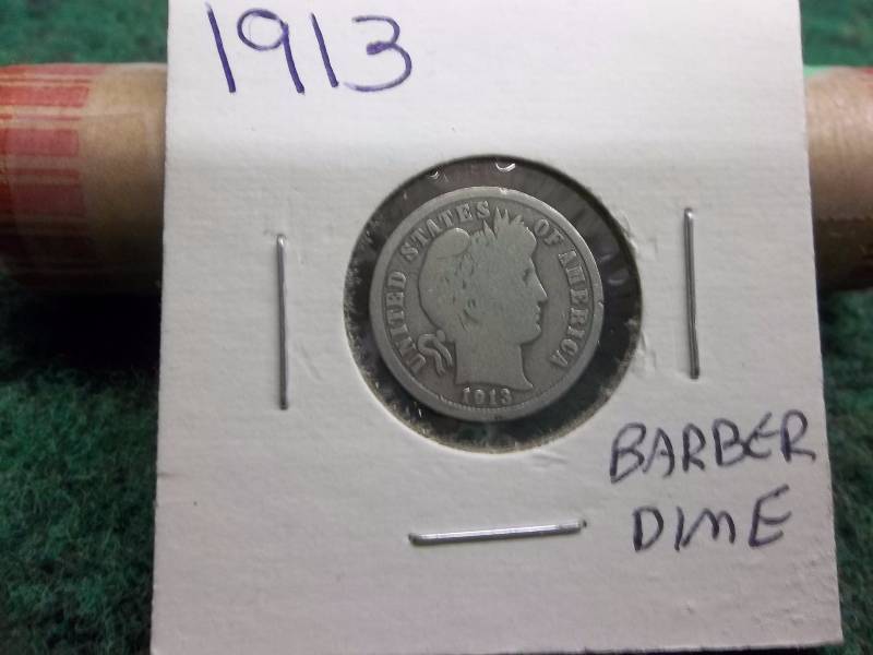 1913 Barber Dime