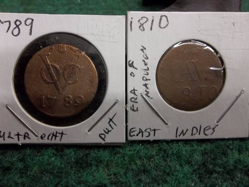 1789 Ultr Echt Duit, 1810 East Indies (Era Of Napoleon)