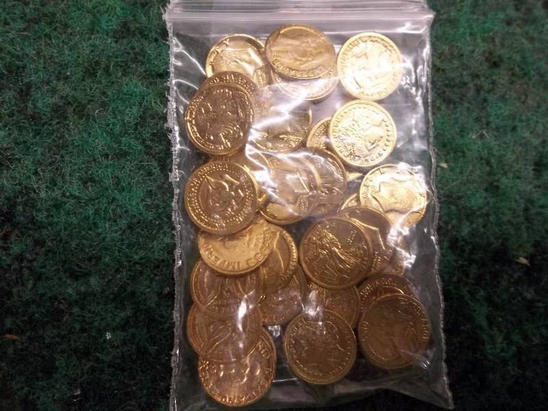 30 Gold Plated Mini US Coin Commemoratives