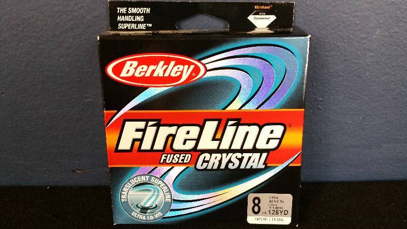 lot 29 image: Berkley Fireline Fused Crystal line