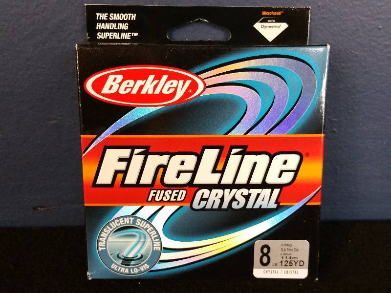 lot 30 image: Berkley Fireline Fused Crystal line