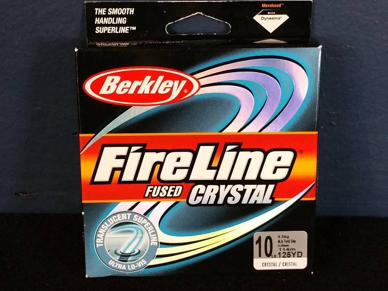 lot 31 image: Berkley Fireline Fused Crystal line