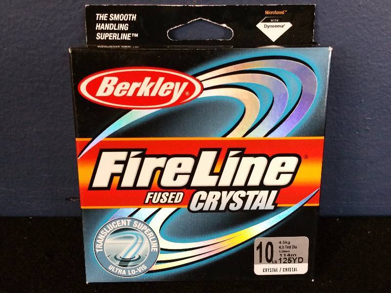 lot 32 image: Berkley Fireline Fused Crystal line