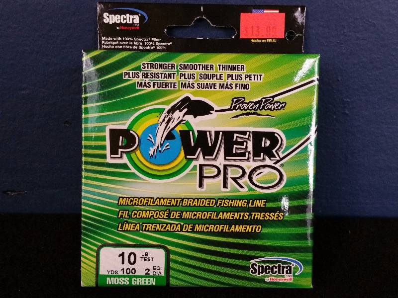 lot 41 image: Power Pro Microfilament Braided Fishing Line