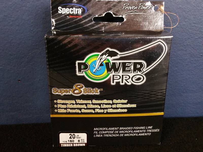lot 44 image: Power ProSuper 8 Slick Microfilament Braided Fishing Line