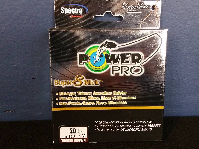lot 47 image: Power ProSuper 8 Slick Microfilament Braided Fishing Line