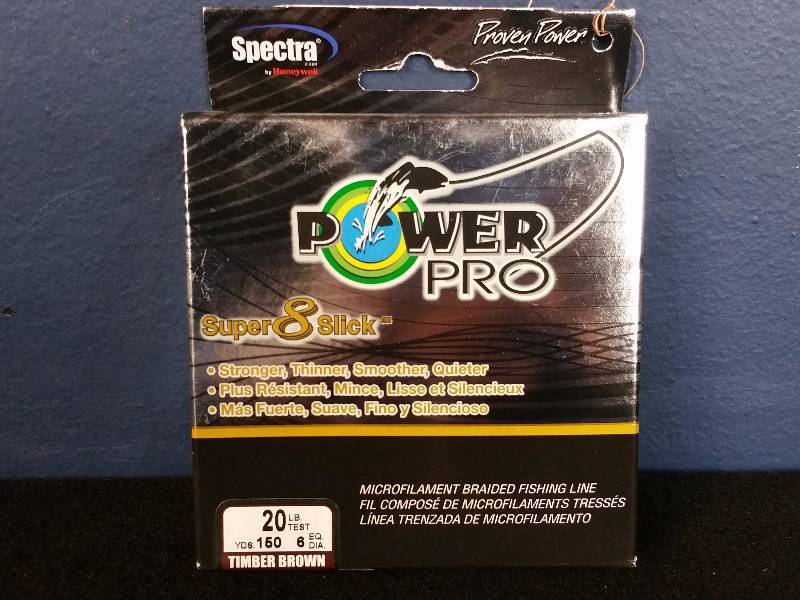 lot 48 image: Power ProSuper 8 Slick Microfilament Braided Fishing Line
