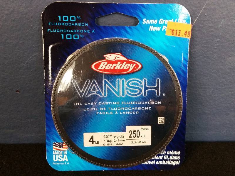 lot 49 image: Berkley Vanish Fishing Line