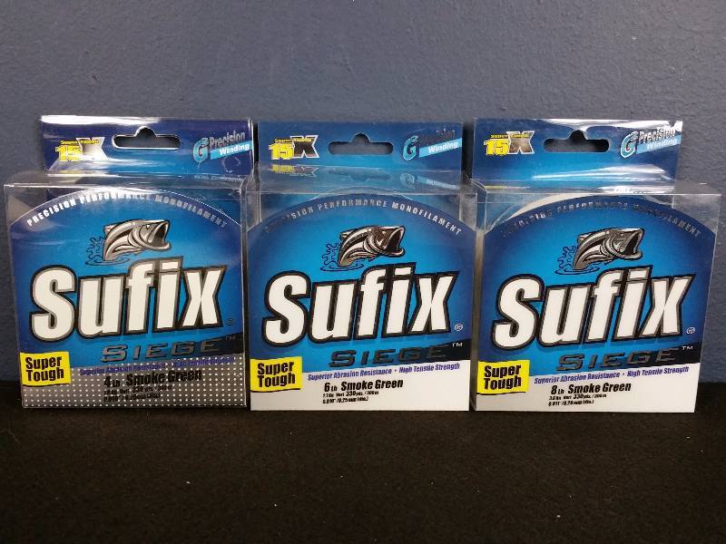 lot 50 image: Sufix Seige Fishing Line