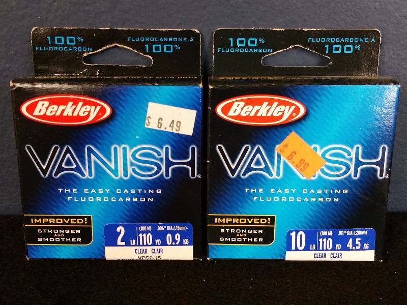 lot 59 image: Berkley Vanish Fishing Line