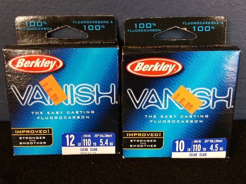 lot 60 image: Berkley Vanish Fishing Line