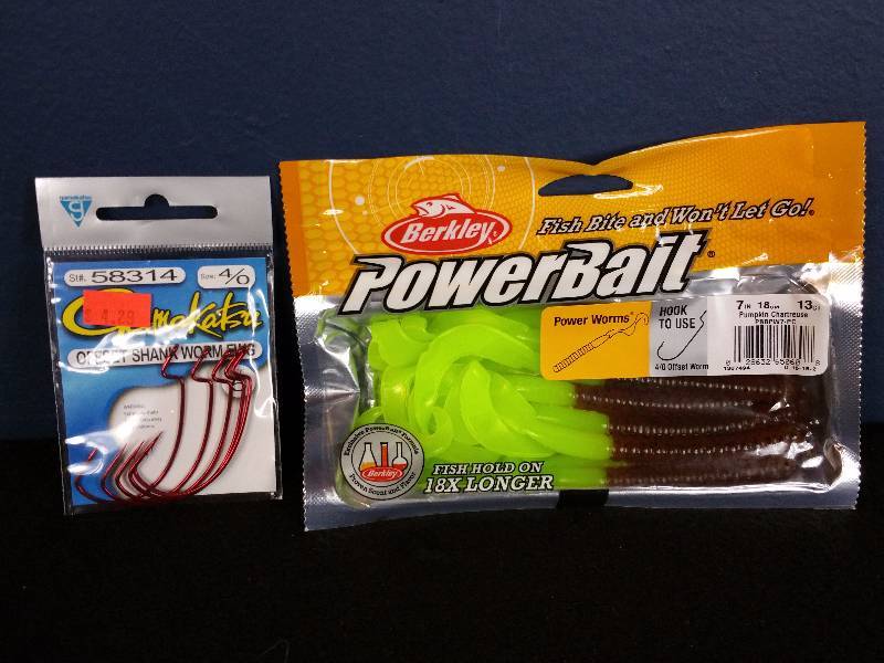 lot 124 image: Gamakatsu Hooks & Berley PowerBait