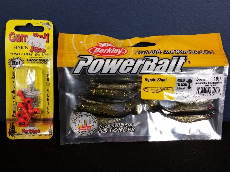 lot 127 image: Berkley PowerBait & Northland Jigs