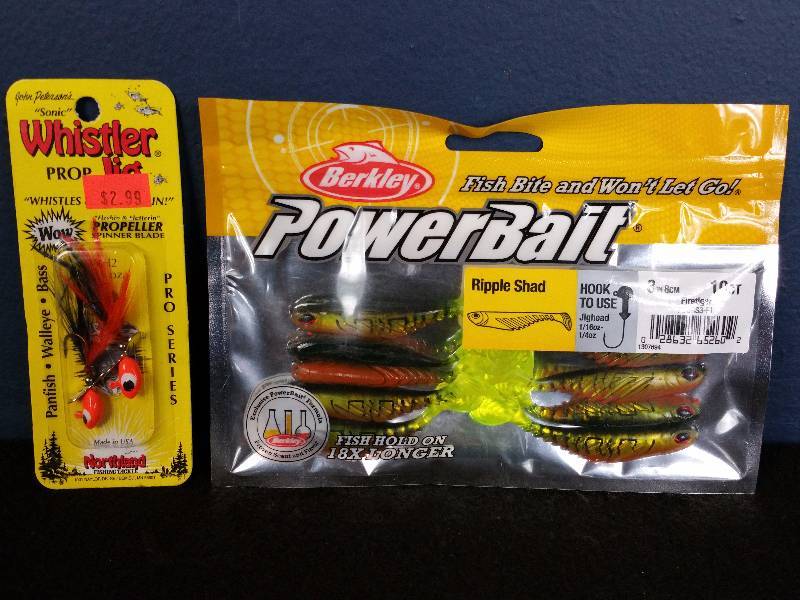 lot 135 image: Berkley PowerBait & Northland Jigs